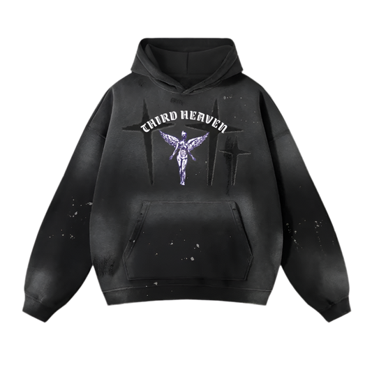 Distressed Angel Hoodie